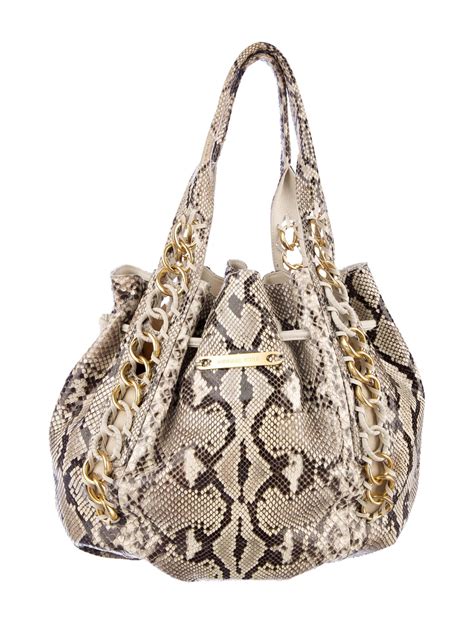 michael kors collection snake bags|Michael Kors snake skin bag.